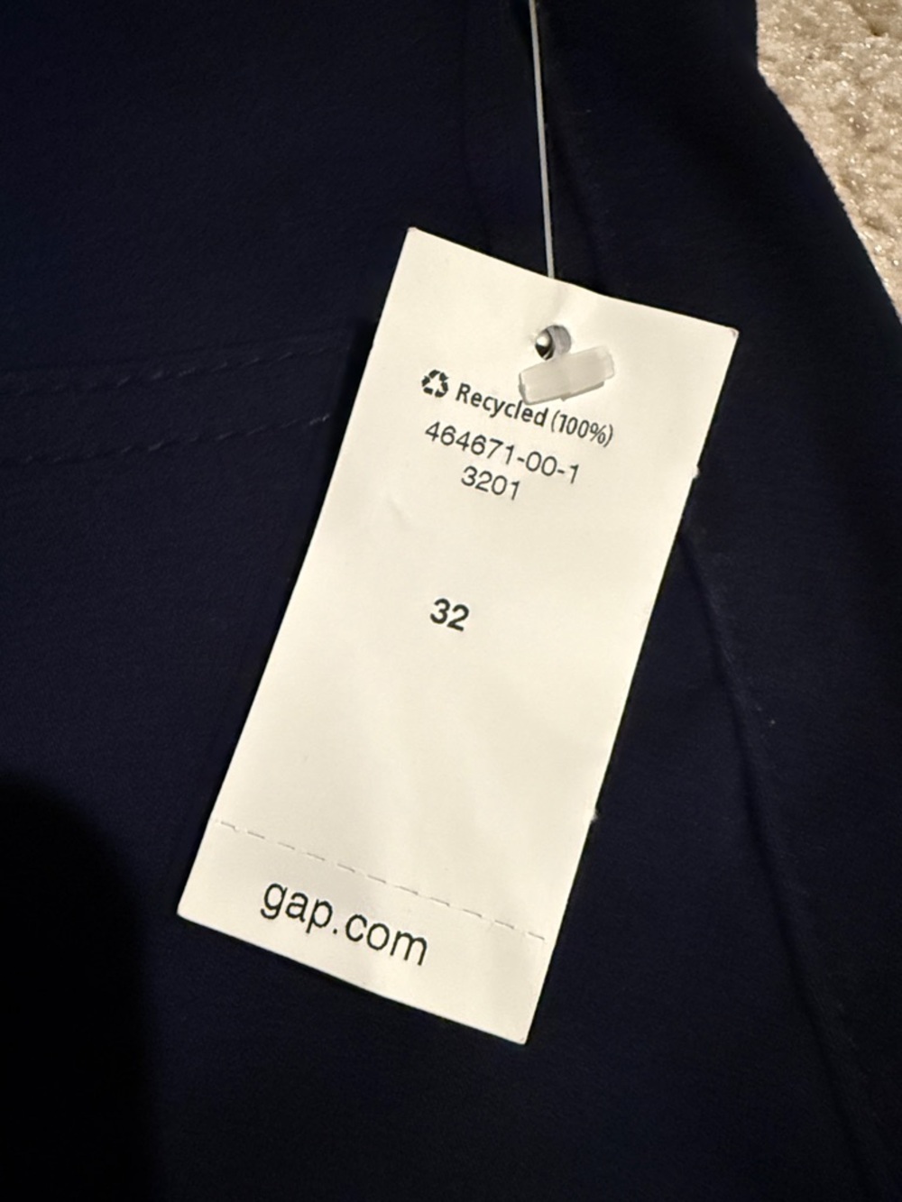 GAP 1969 True Skinny Ankle Pants in Navy - Picture 4 of 11